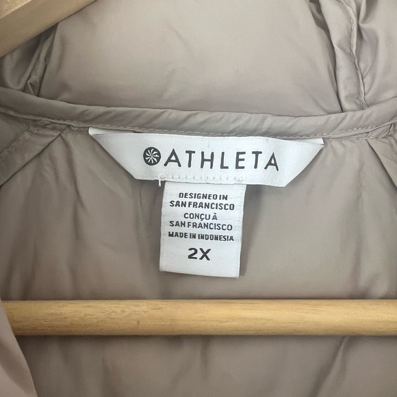 Athleta Women's Air Puffer Parka (size 2X) - Picture 4 of 6